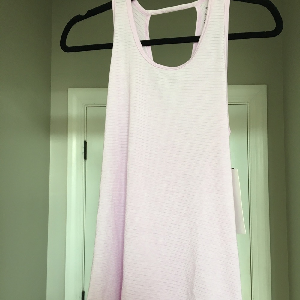 athleta tie back tank top